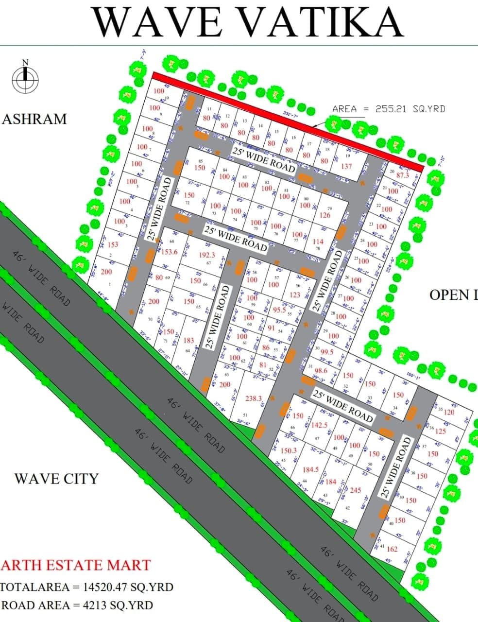 120 फीट मेन रोड पर Freehold प्लॉट – Wave City सेक्टर 5 की बेस्ट लोकेशन पर 🌳🏠